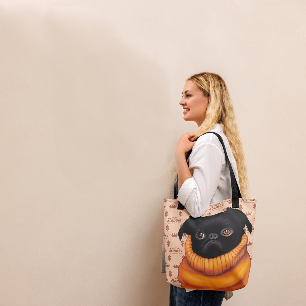 The Turtleneck Griffon totebag