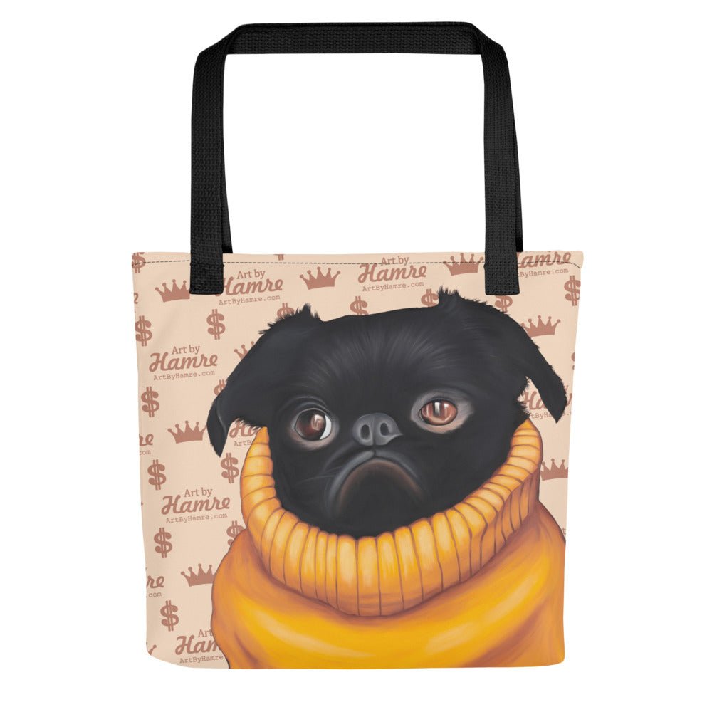 The Turtleneck Griffon totebag