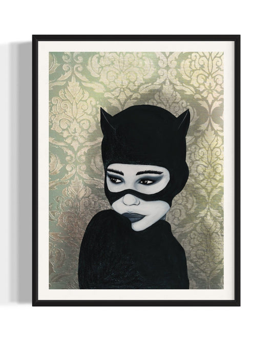 "Catwoman" - 30x40 cm