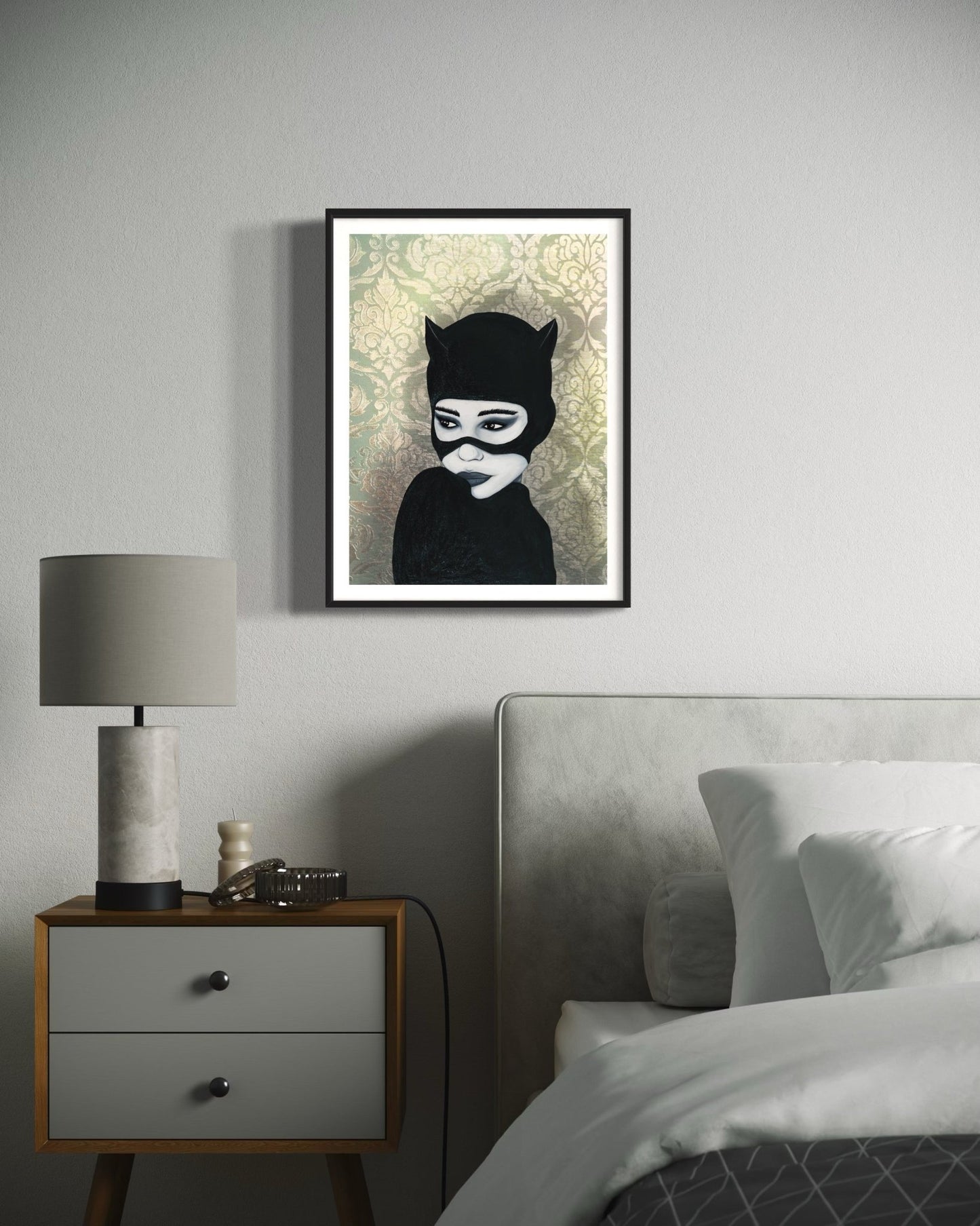 "Catwoman" - 30x40 cm