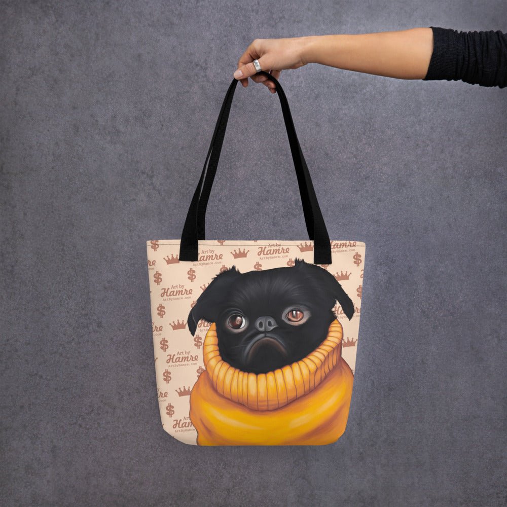 The Turtleneck Griffon totebag