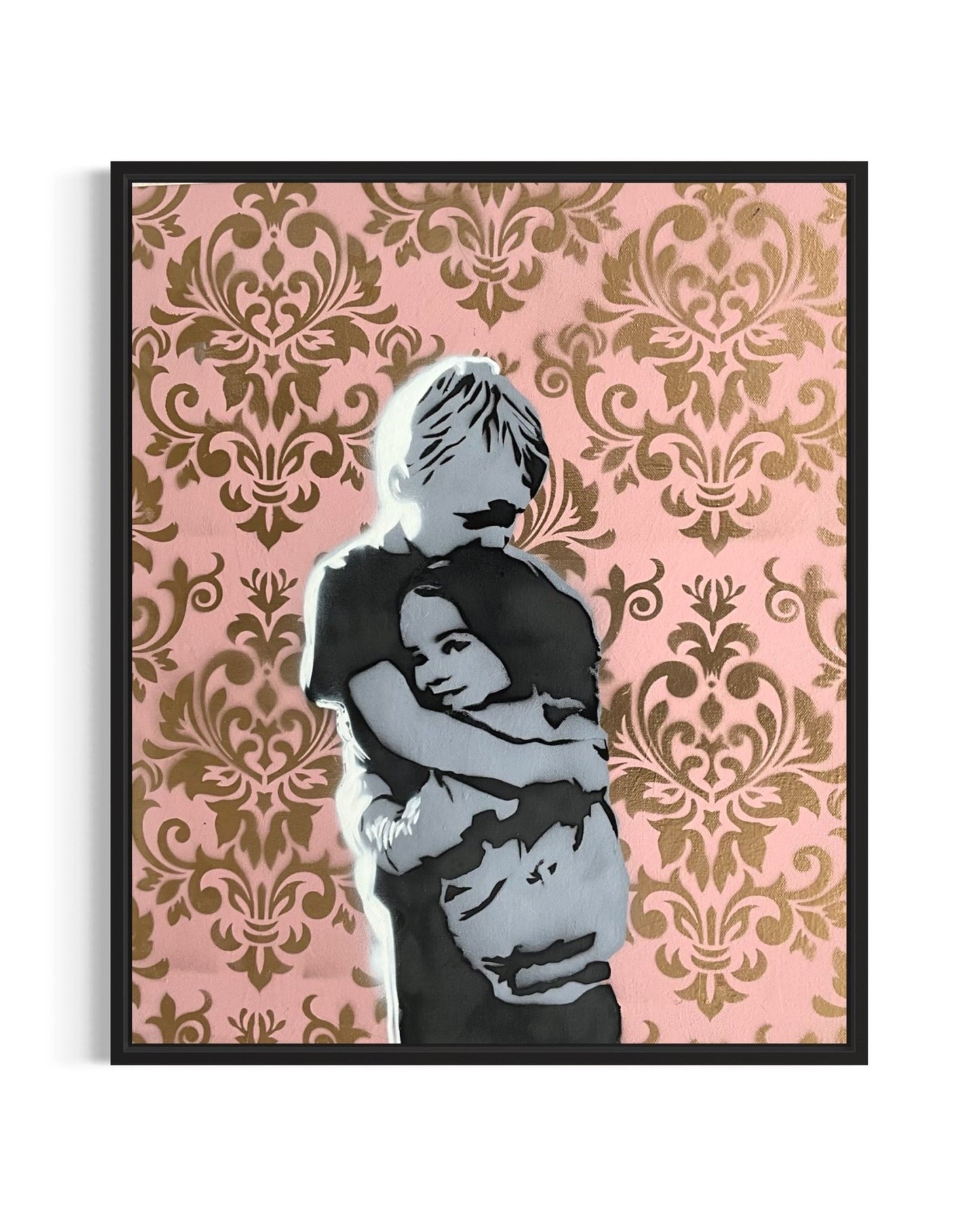 «The Siblings» original 1/1 (pink/nostalgisk)