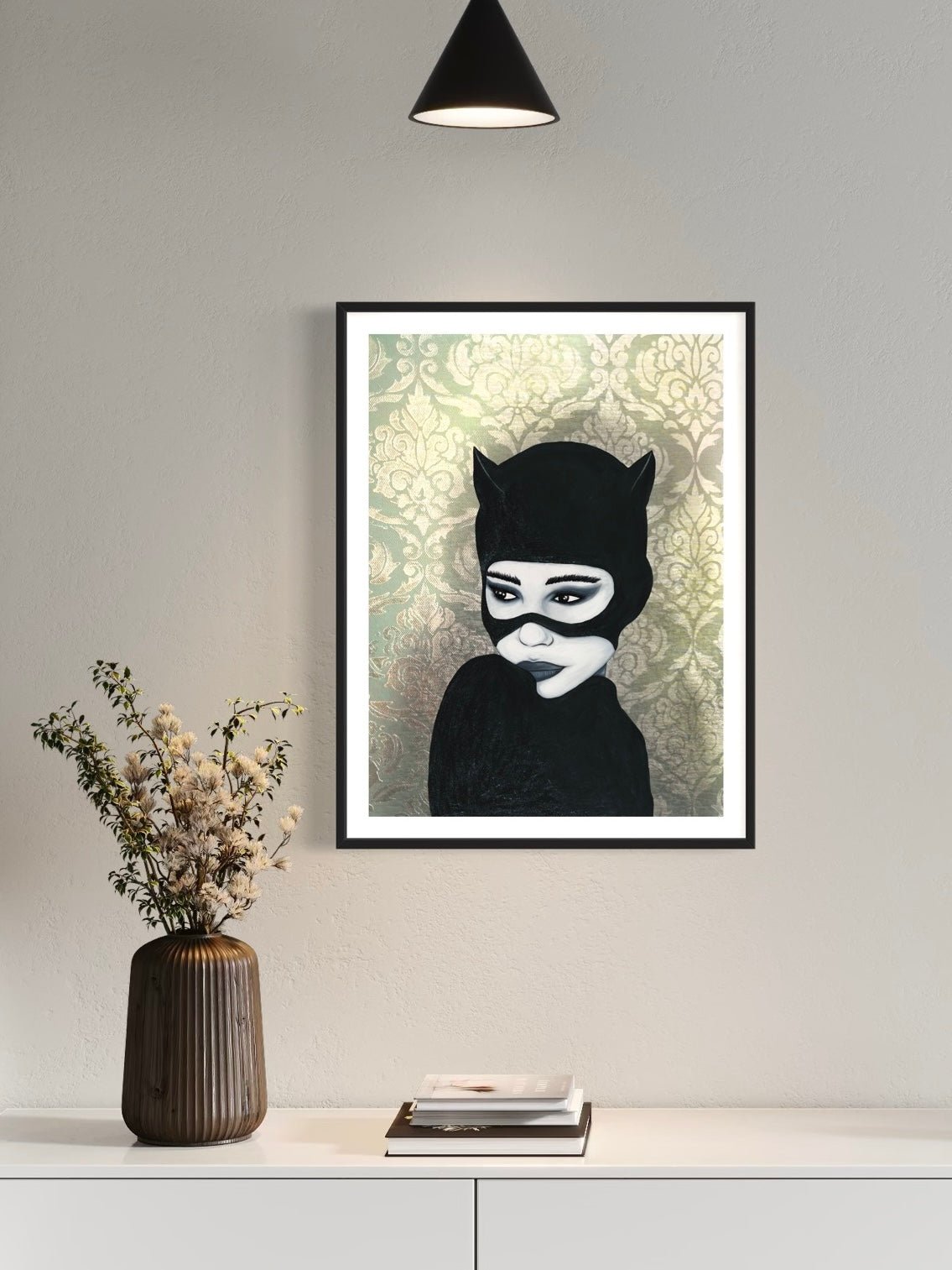 "Catwoman" - 30x40 cm