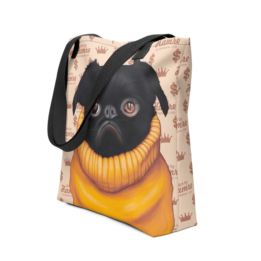 The Turtleneck Griffon totebag