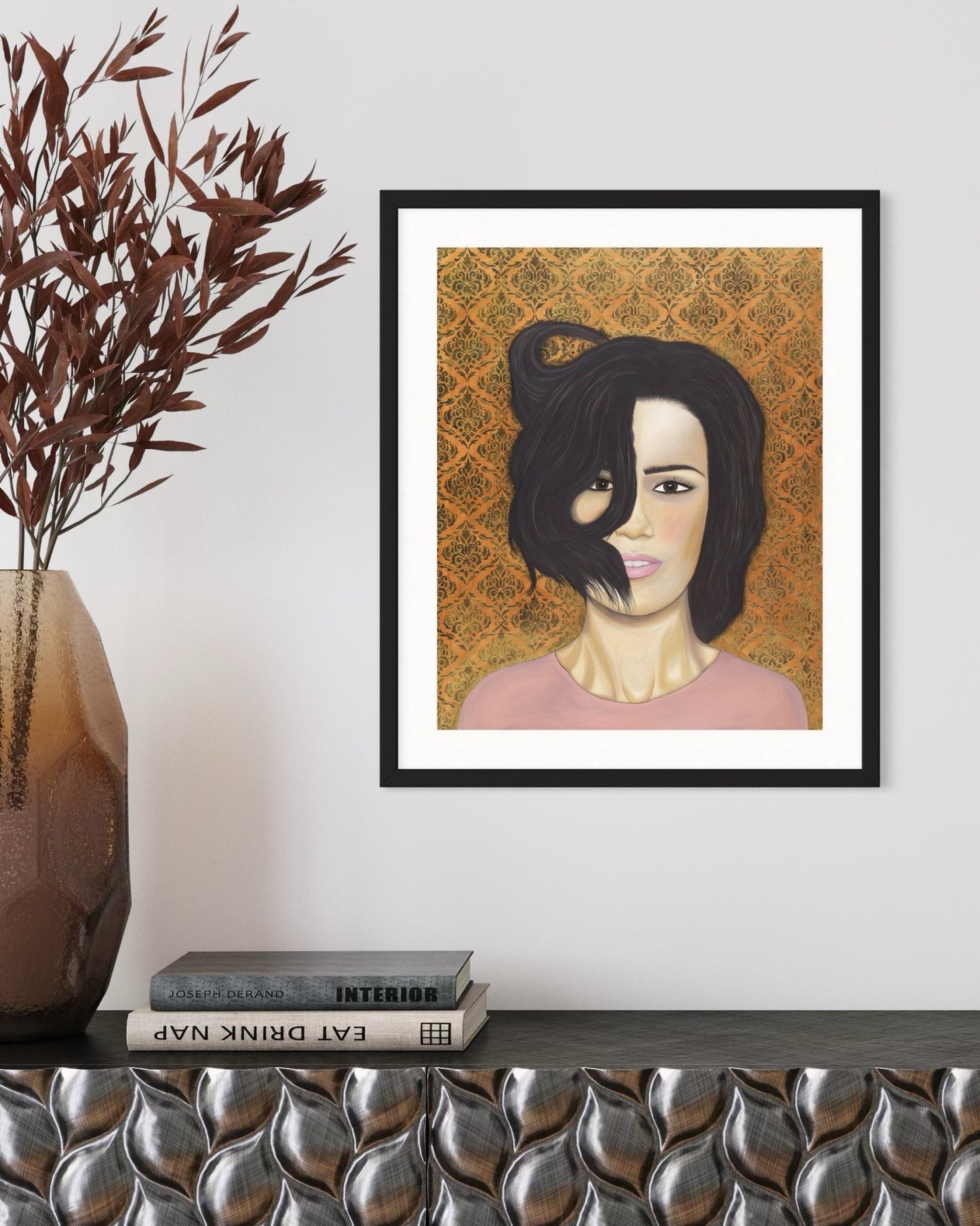 "Desta" gold - 30x40 cm