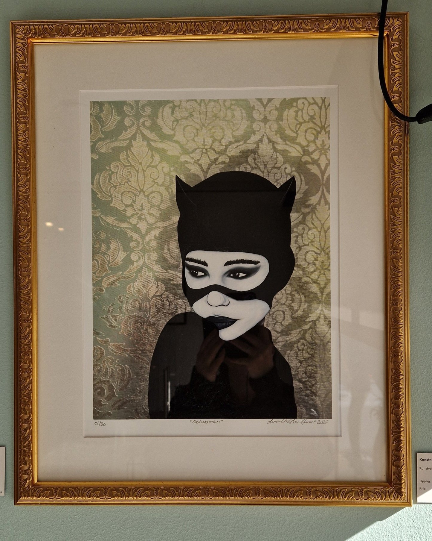 "Catwoman" - 30x40 cm
