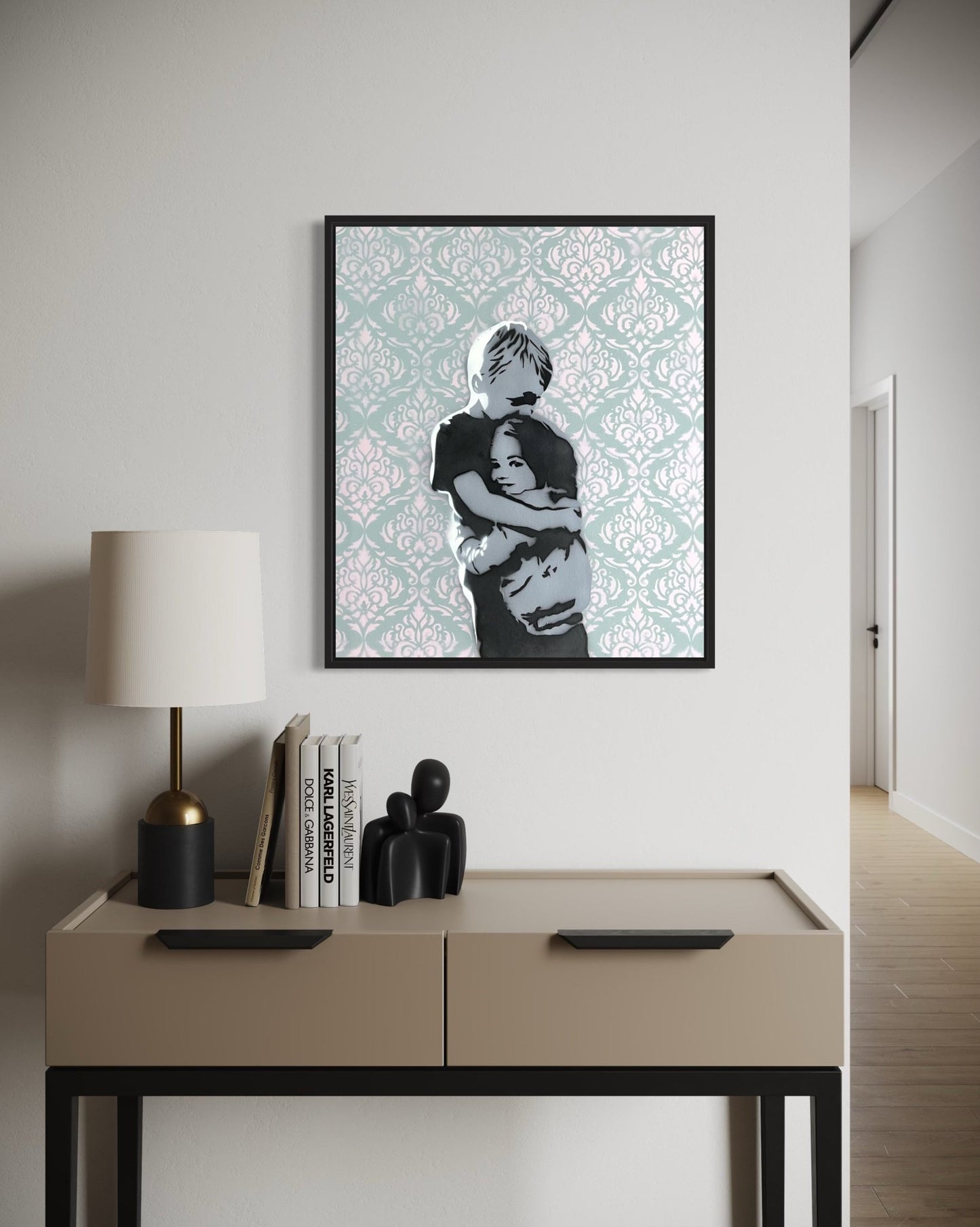 «The Siblings» original 1/1 (green/Lotus)