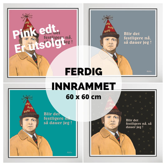 INNRAMMET Fleksnes 60x60 cm