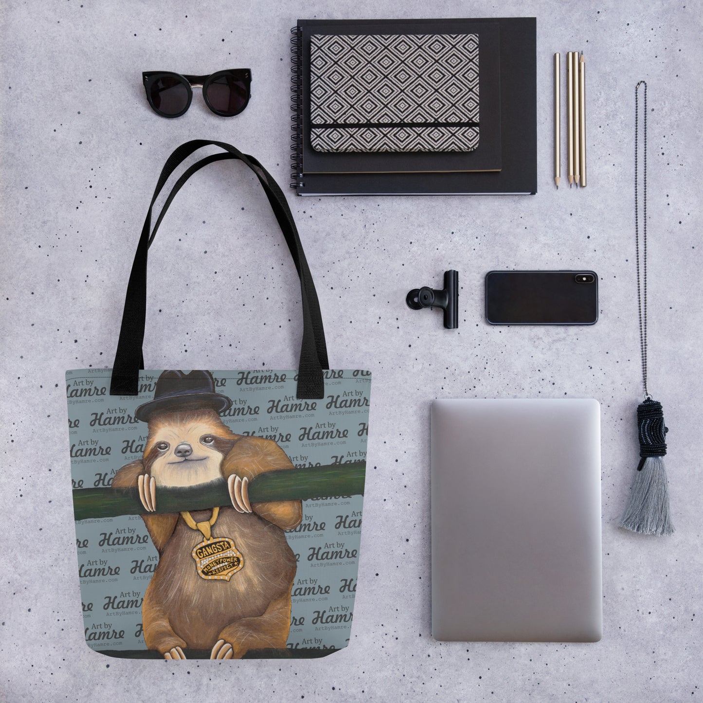 Premium totebag Sloth