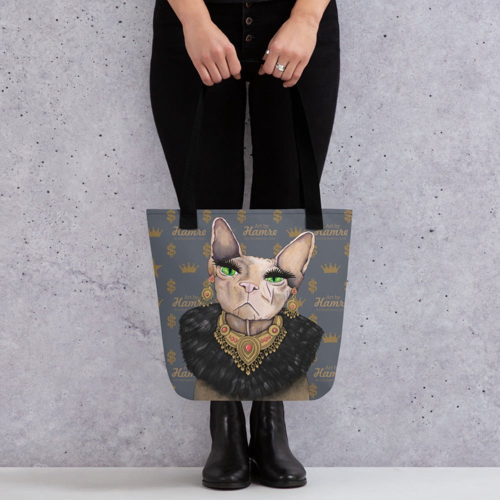 Premium totebag Glamour Sphynx