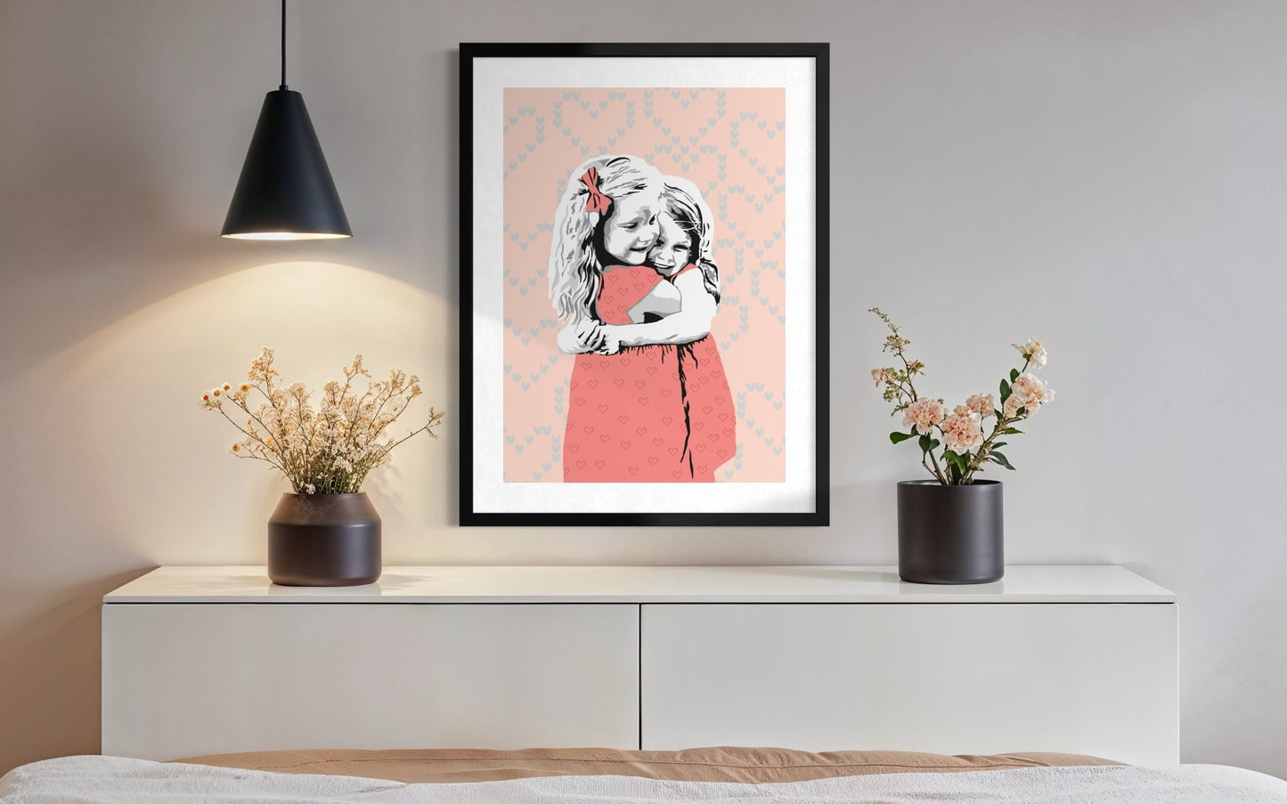 SISTERS LOVE - Limited edition print
