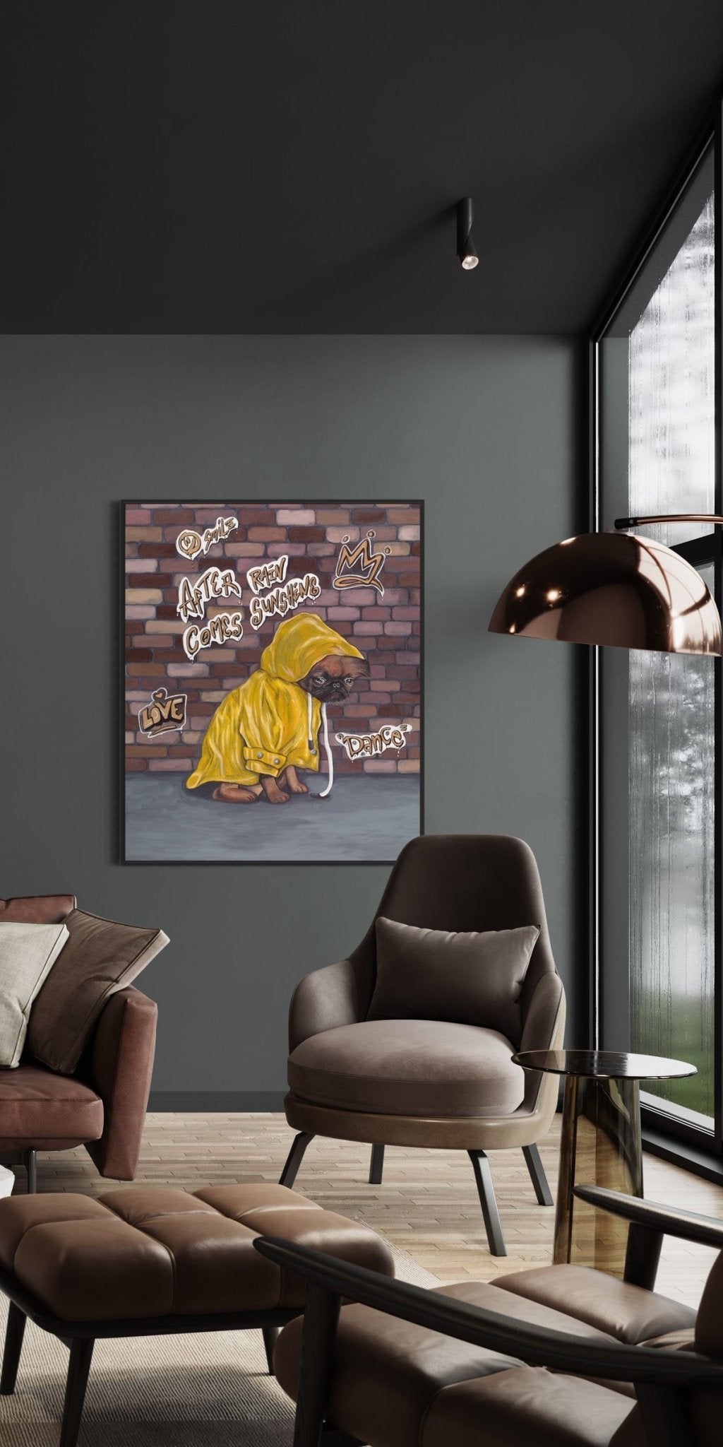 Originalt «After rain comes sunshine»