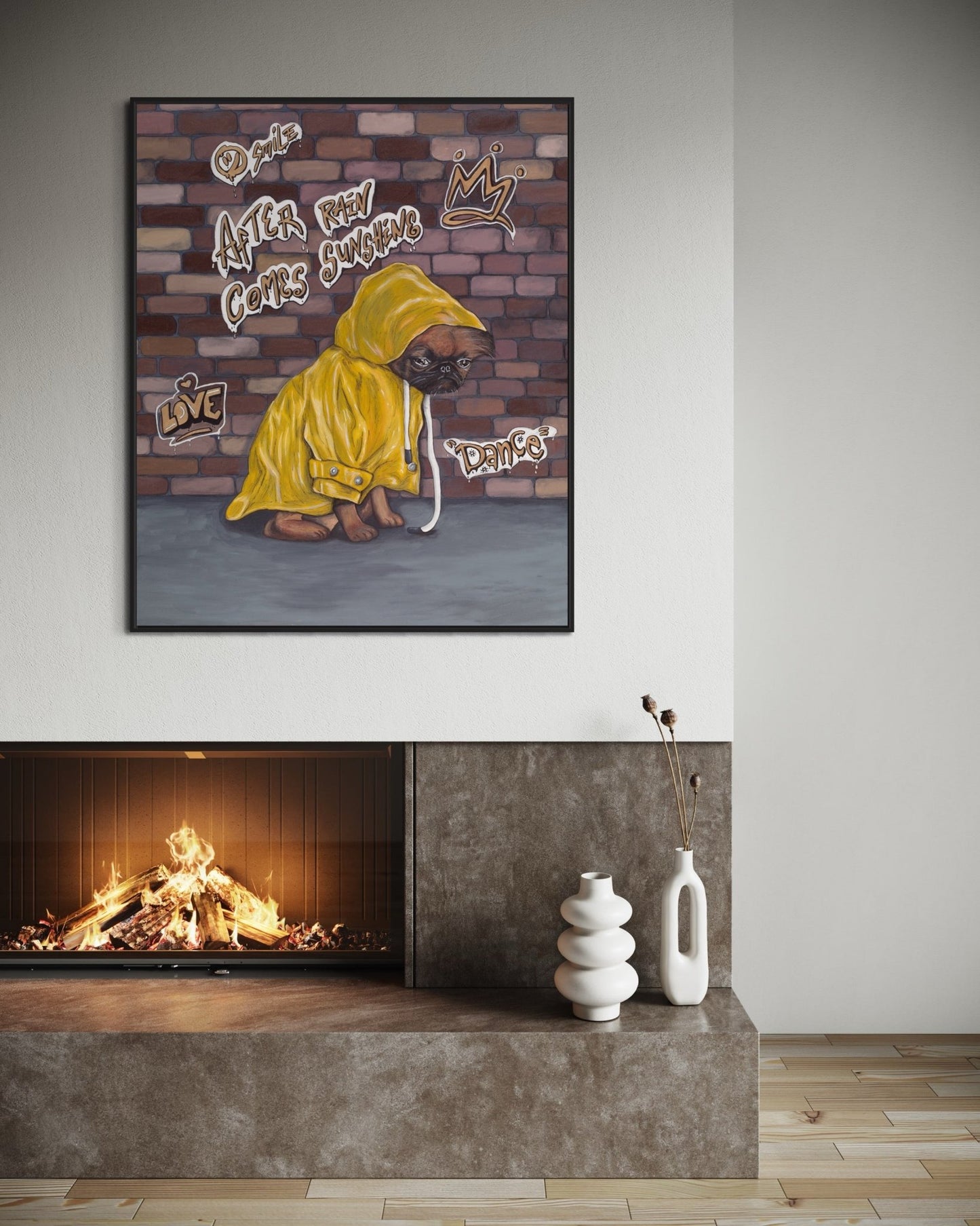 Originalt «After rain comes sunshine»