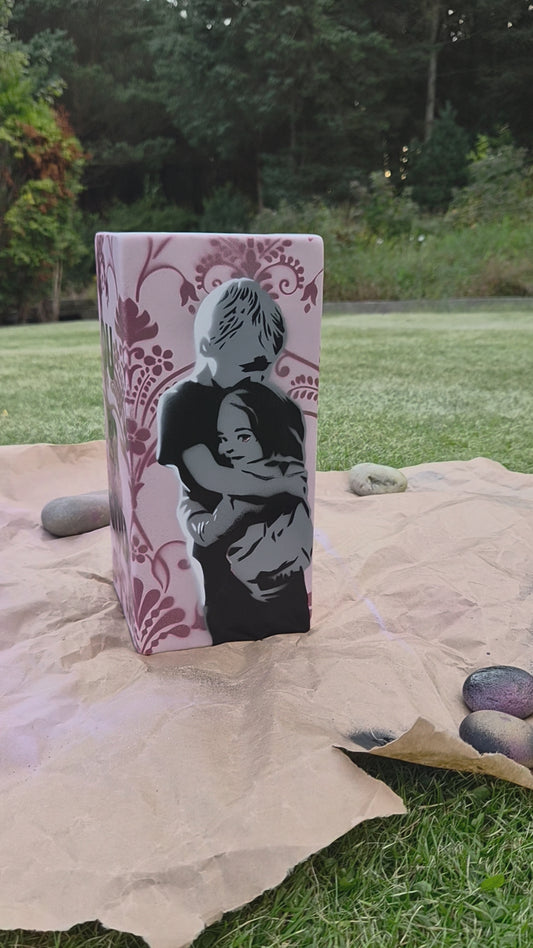 1/1 One of a kind VASE (Original) "The Siblings"