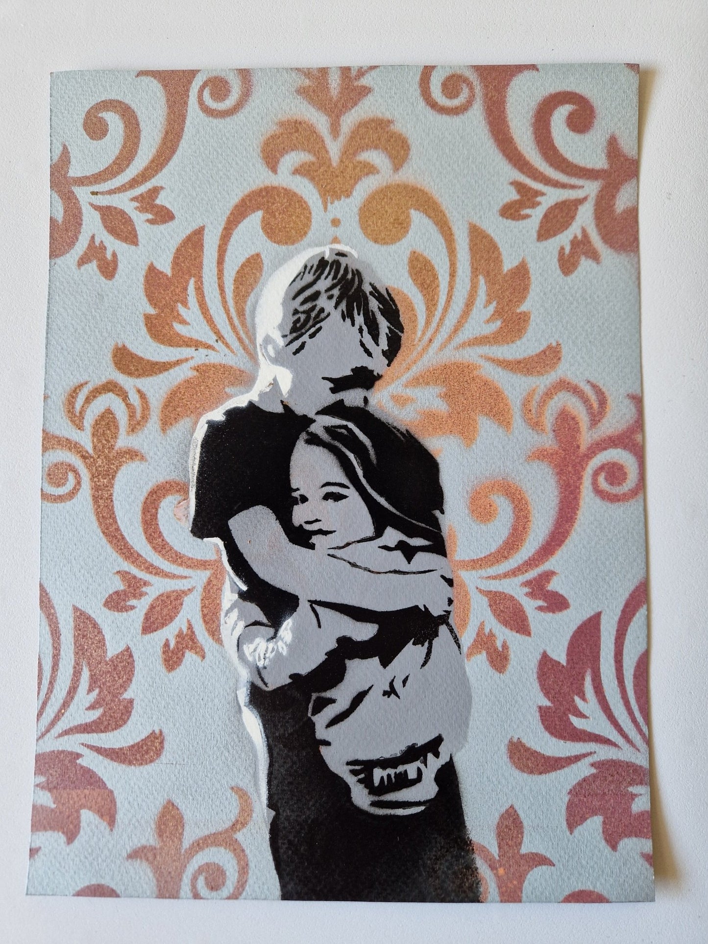 A4 Original "The Siblings" Blue