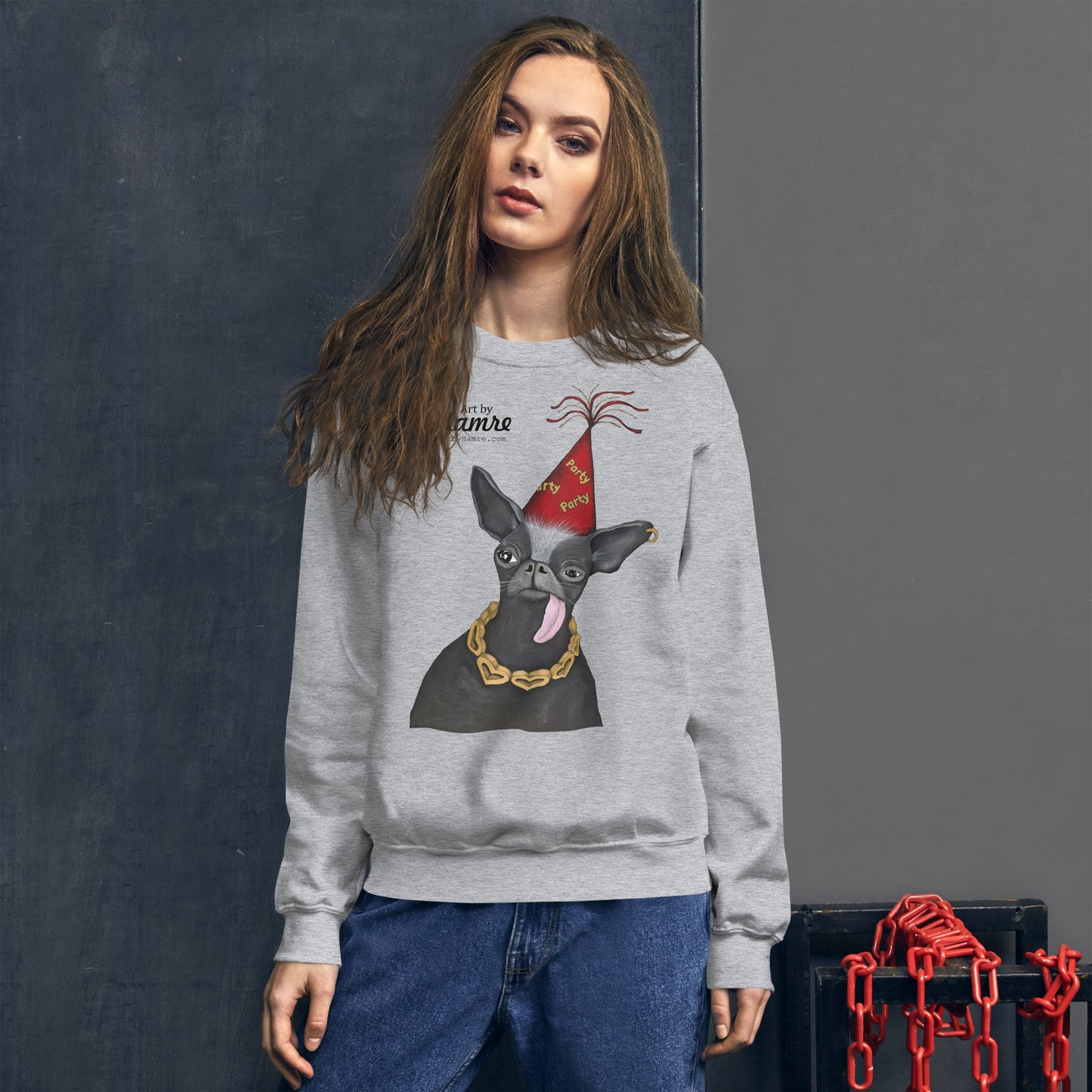 Gangsta dog hoodie