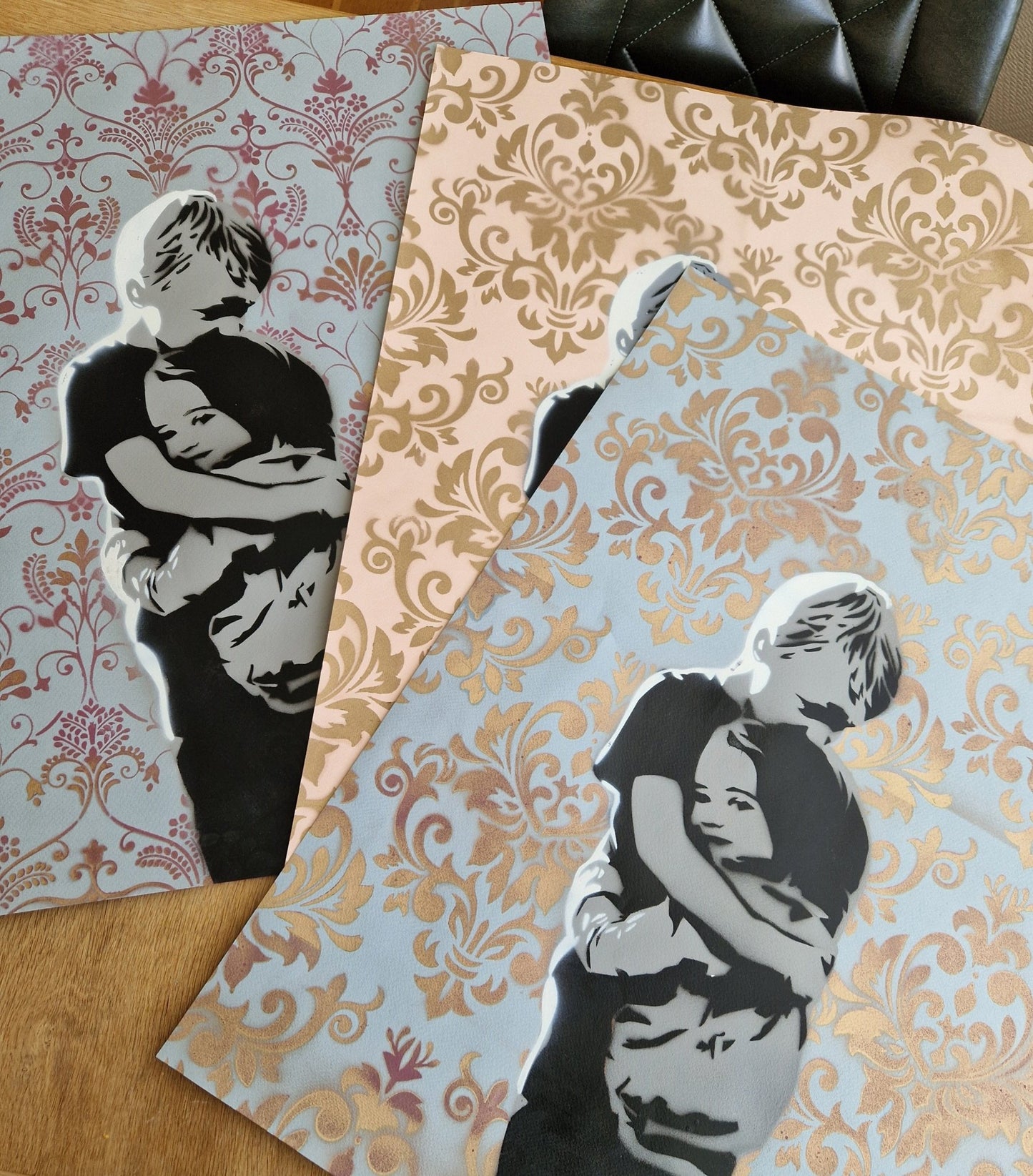 Original "The Siblings" 50x65cm on paper