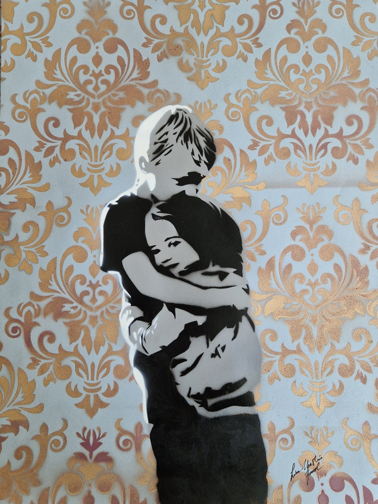 Original "The Siblings" 50x65cm on paper