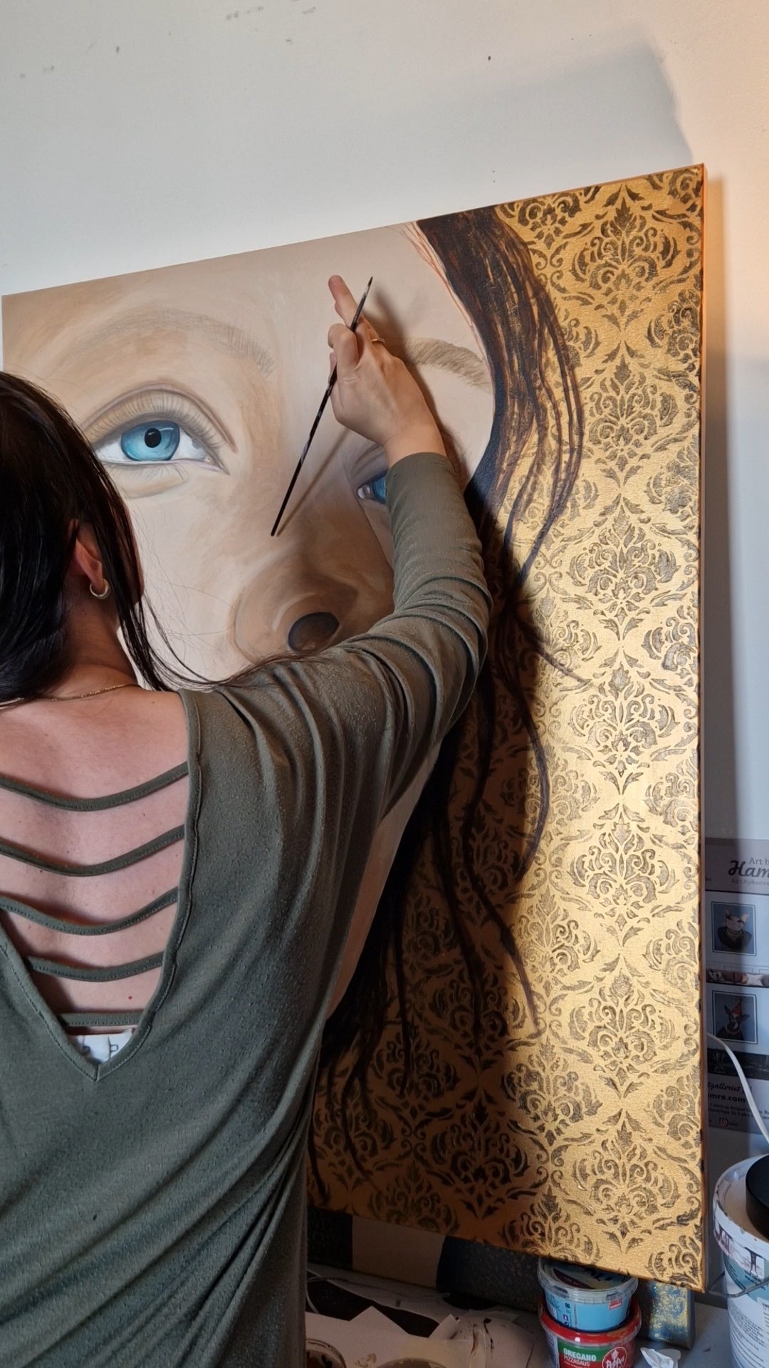 Blue eyes - original