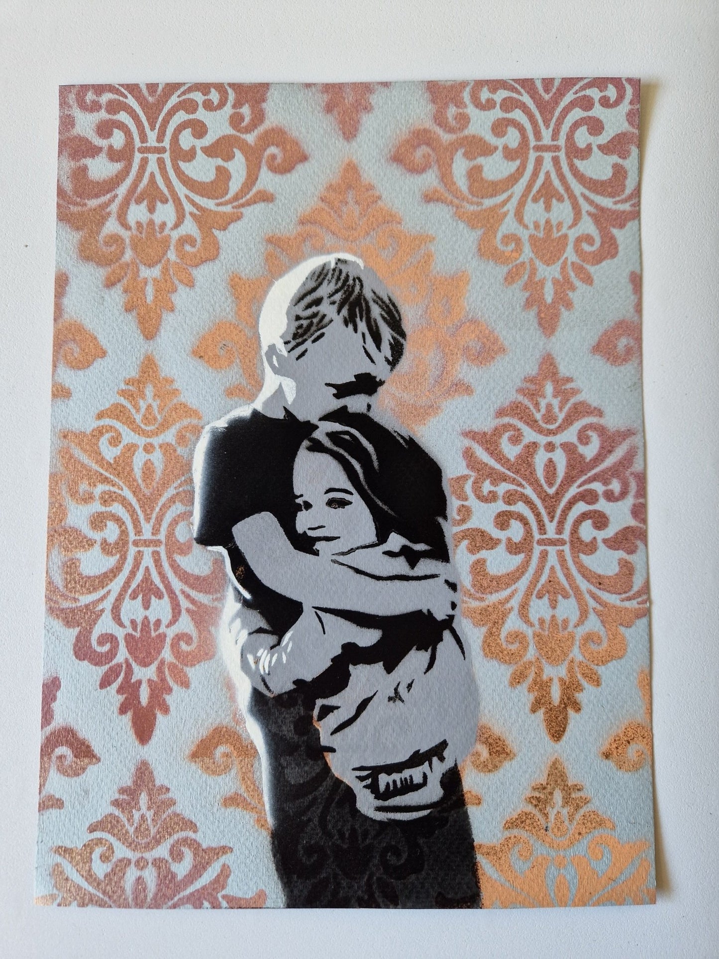 A4 Original "The Siblings" Blue