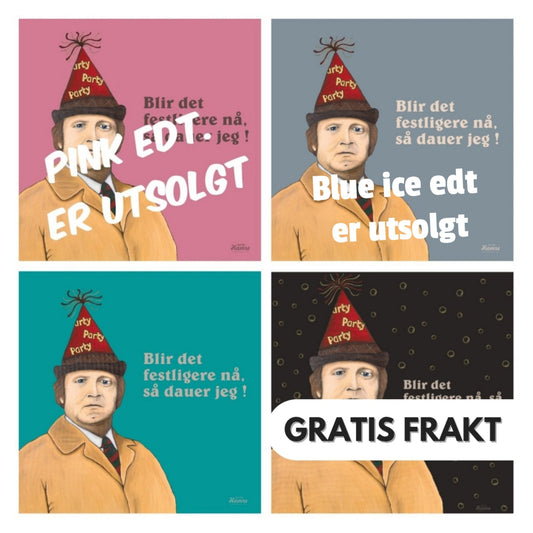 "Fleksnes Party" velg farge. 60x60 cm.