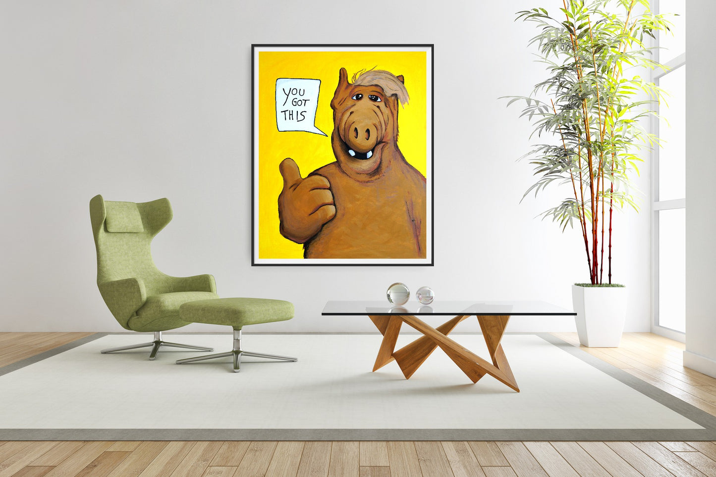 ALF - You got this on Premium Matte Paper Poster