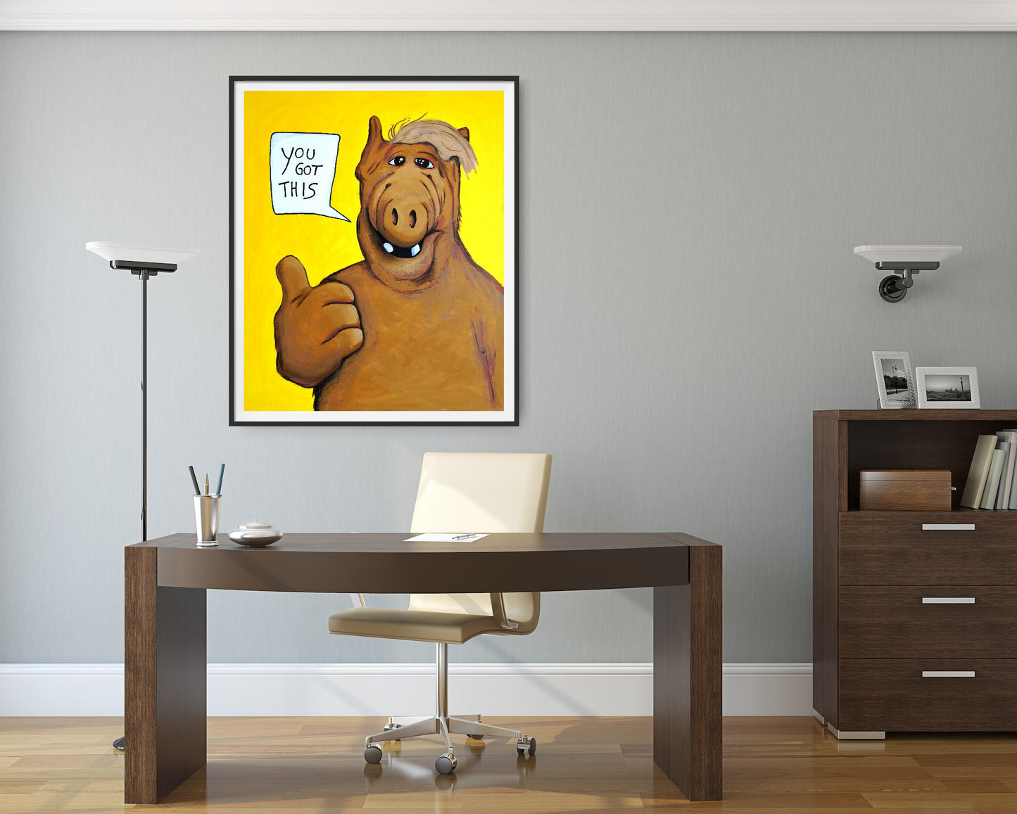 ALF - You got this on Premium Matte Paper Poster